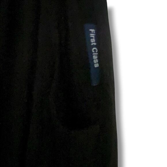 NEW Lufthansa First Class Porsche Design Van Laack Pajama Set XXL Black Travel - Picture 3 of 8